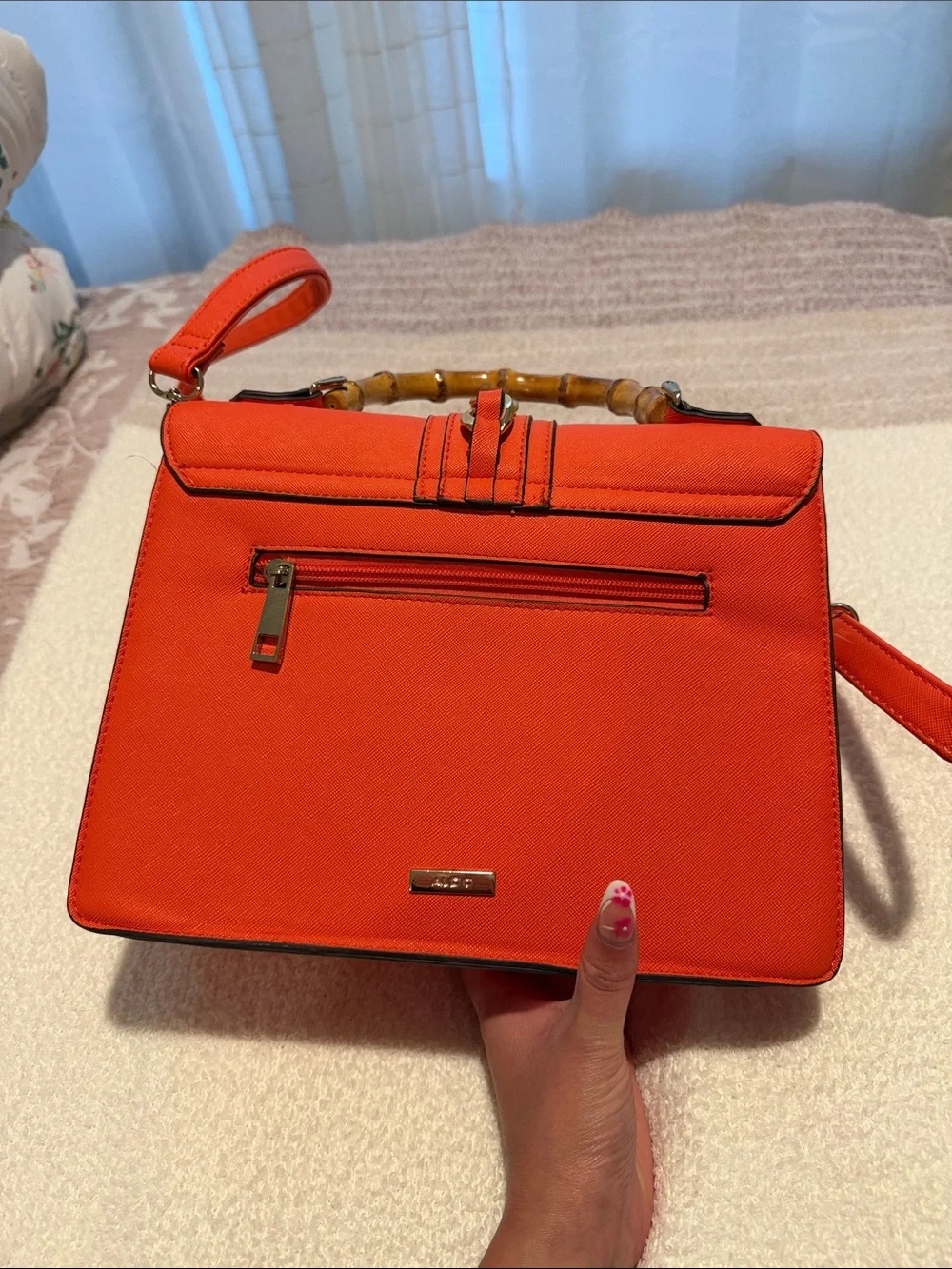 Aldo structured satchel